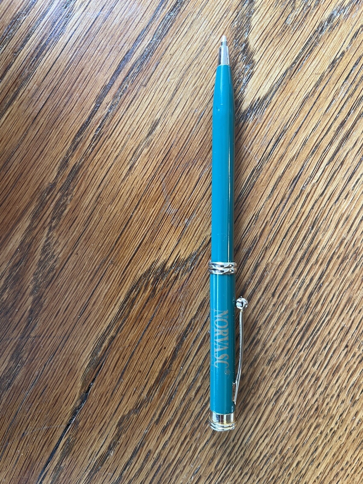 Norvasc Heavy Metal Pharmaceutical Advertising Pen! 1990’s! Writes