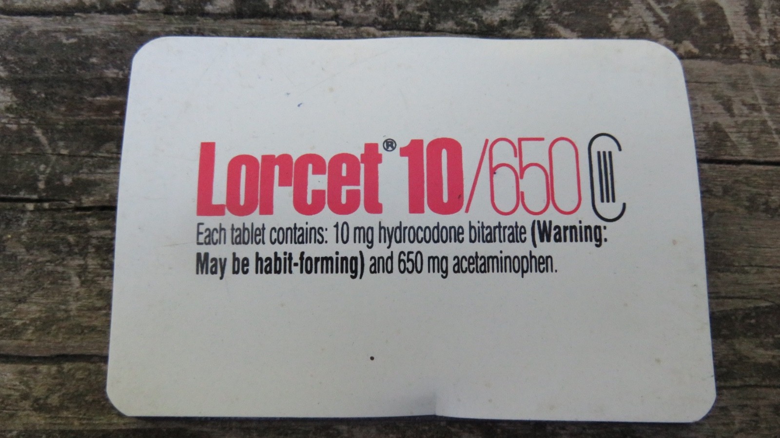 Lorcet 10/650 Address Book Pharmaceutical Drug Rep. Advertising VTG