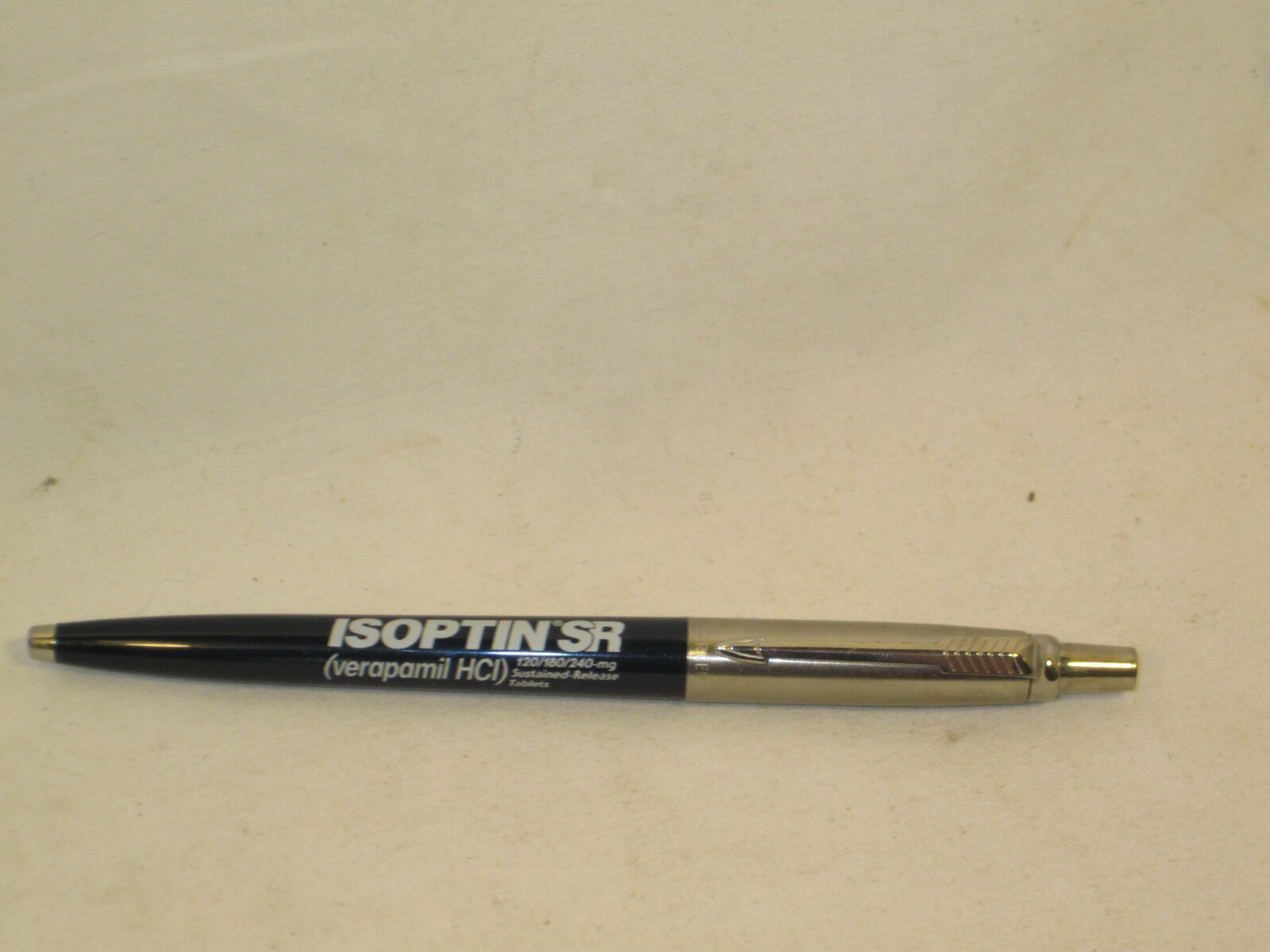 1 vintage Parker U.S.A. arrow pen Pharmaceutical promotional ISOPTIN SR