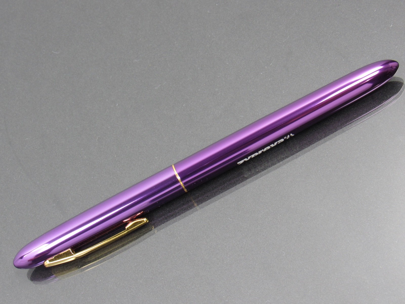 Exquisite Metallic Purple Zyprexa PEN Drug Rep Pharmaceutical Promo Last One