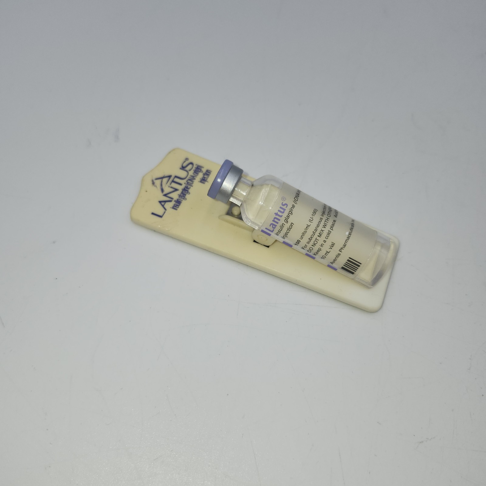 Drug Rep Pharmaceutical Advertising LANTUS Refrigerator Magnetic Clip VTG magnet