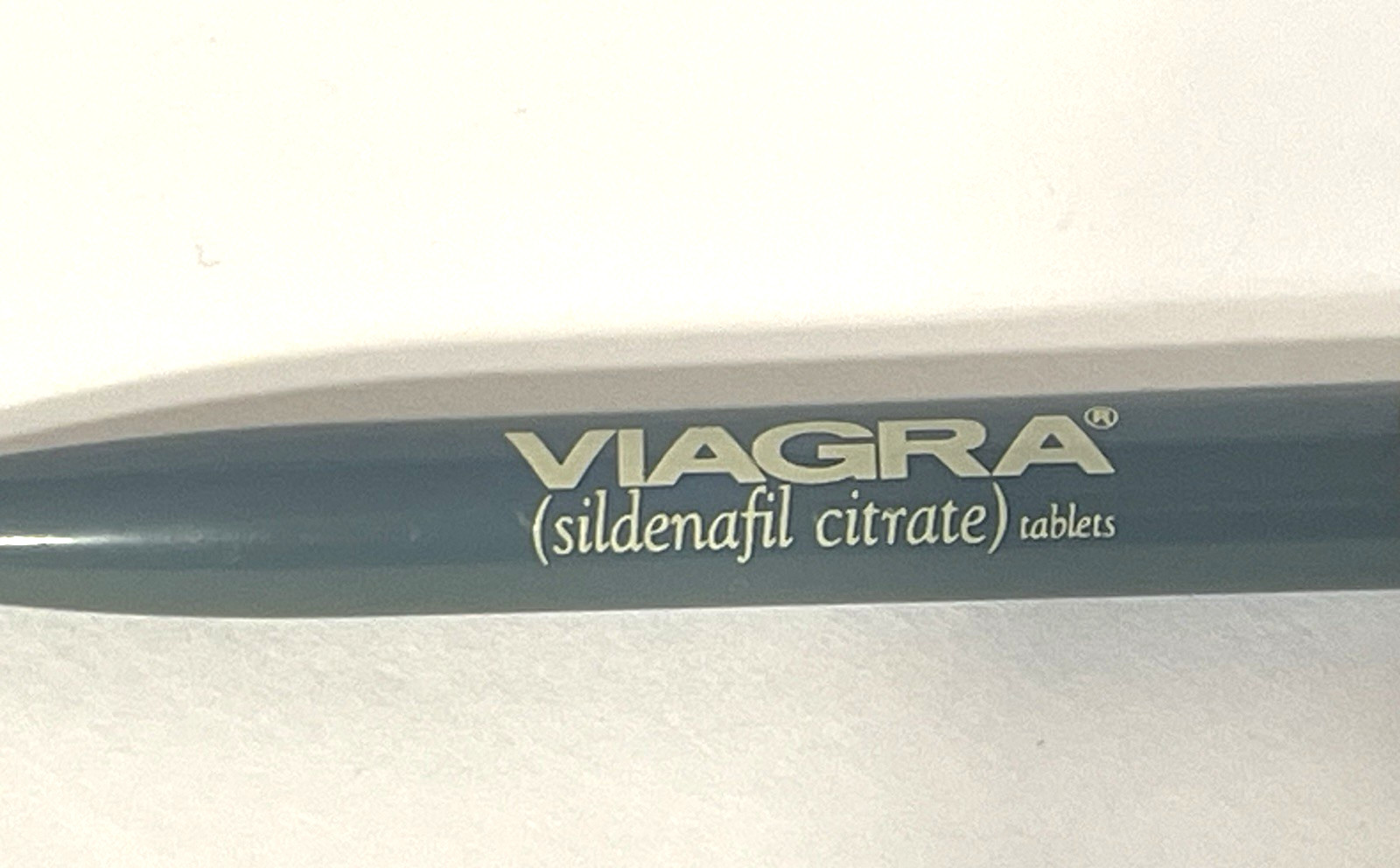 Pharmaceutical Click Pen Rare Vintage Viagra Pfizer Drug Promotional Ballpoint