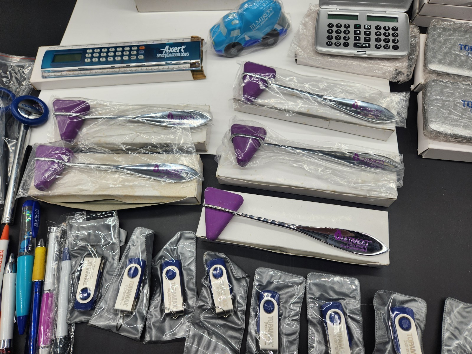 Pharmaceutical Drug Rep Advertising Pens And Others Lot NOS