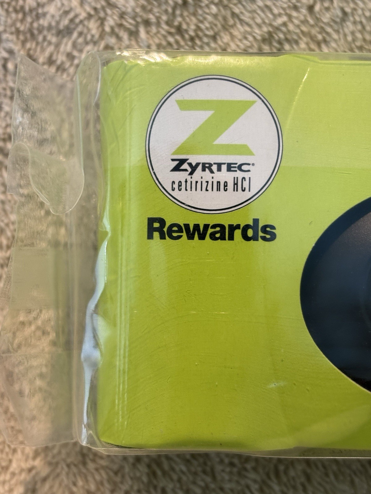 Zyrtec Rewards 35 mm Flash Camera Pharmaceutical Promo Advertising