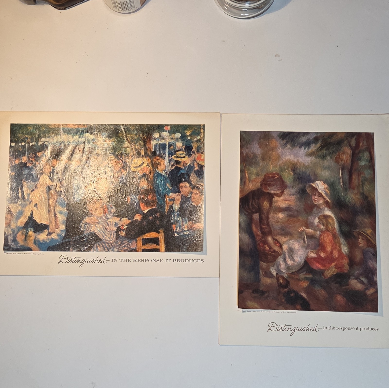 Vintage 1962 Pfizer Pharma Art Print Lot (9) Impressionist Distinguished Campaig