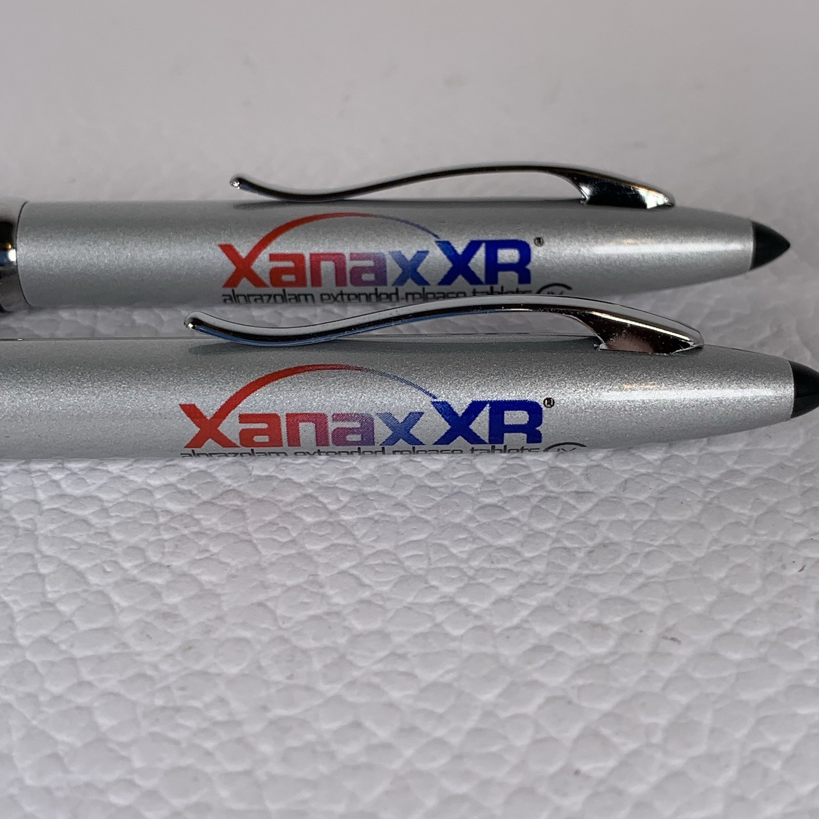 XANAX XR Alprazolam Pen Metal Ball Point Pharmaceutical Promo Original Owner 2