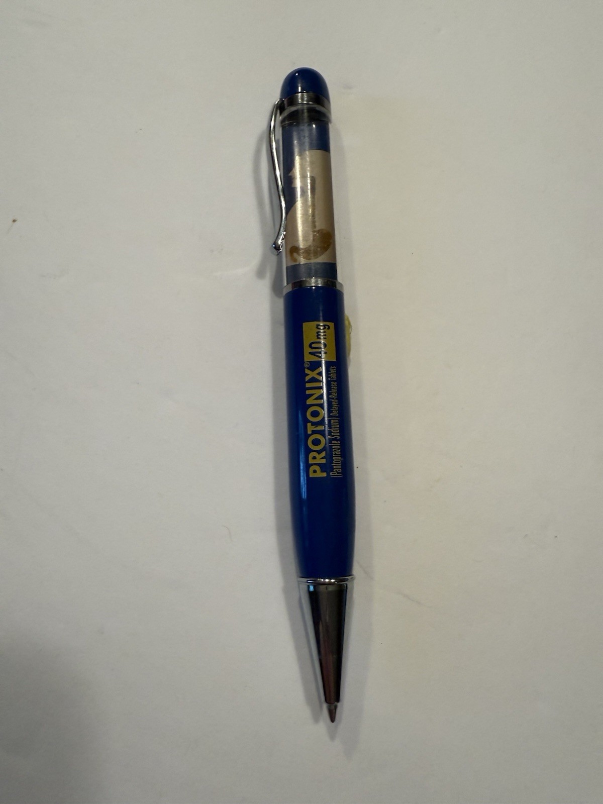 PROTONIX Floating Medical Drug Rep Pen / Pharmaceutical / WORKING
