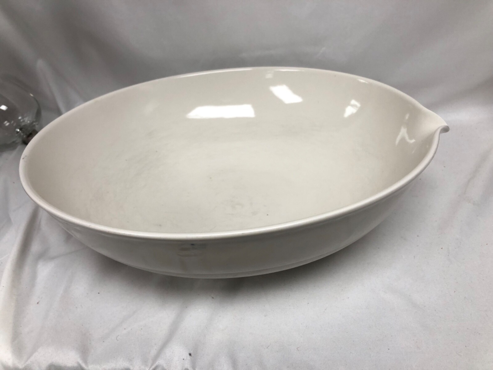 very large Coors Lab Evaporating Bowl 14” porcelain
