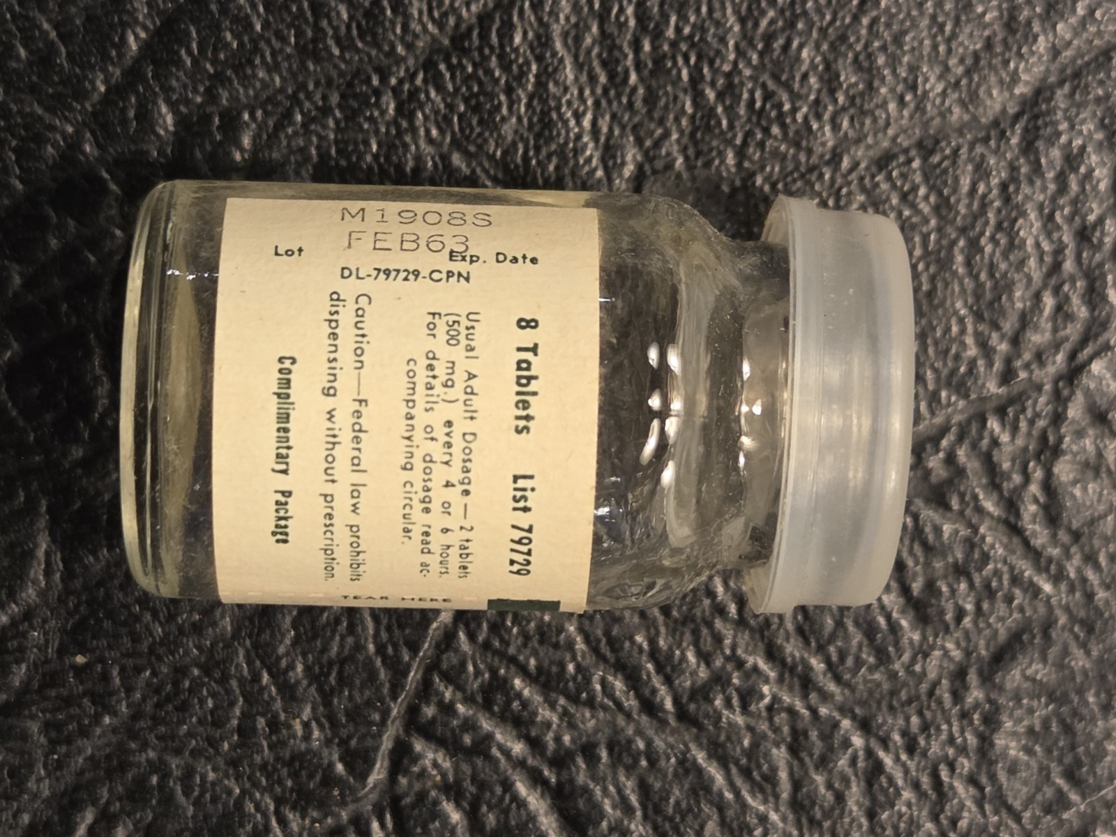 Lot Of 13 Clear Glass Empty Medicine Sample Vials Medical Pharmacy Bristol Labs