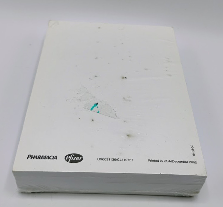 Vintage 2002 Celebrex Bextra Notepads Sealed Pharmaceutical Pfizer Advertisement