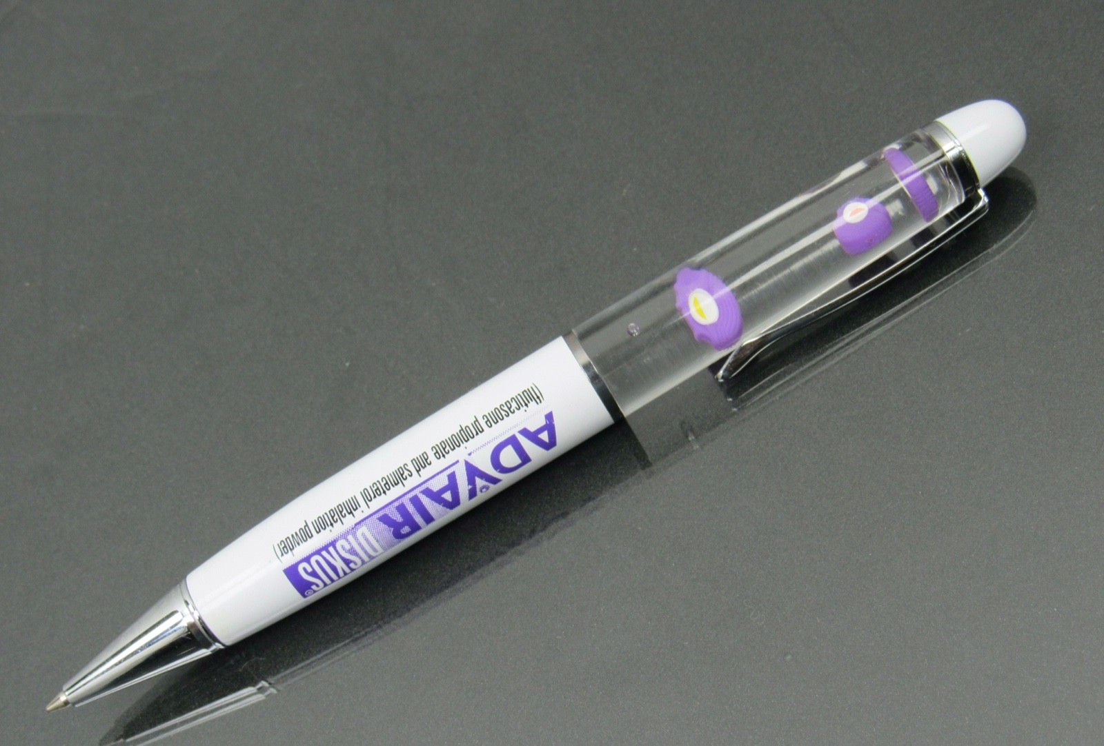 Advair Lot Floating Diskus PEN + Sticky Pad Drug Rep Pharmaceutical Advertising