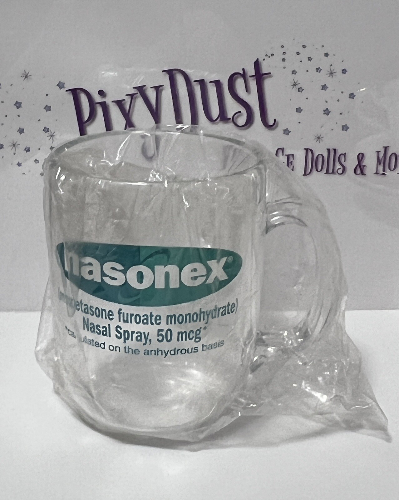 Vintage NASONEX Pharmaceutical Drug Rep Promo Mug (MD06)