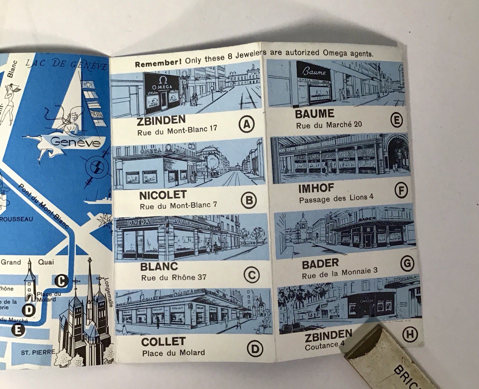 Vintage Omega Watch Promotional Soap W/Pamphlet Geneva Swiss Switzerland