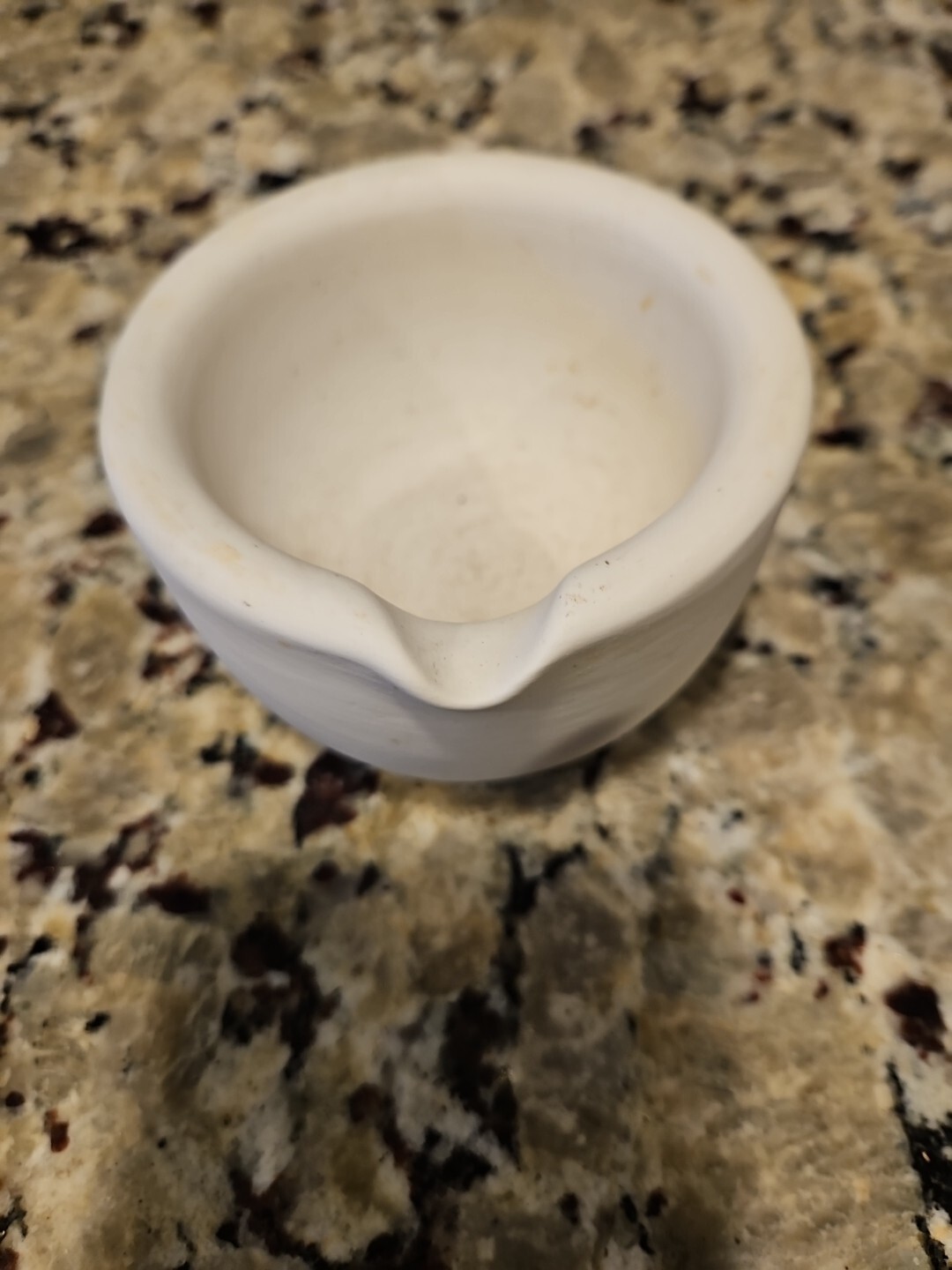 Antique Coors USA 320-1 Porcelain Mortar & Pestle Pharmaceutical Size 00 White