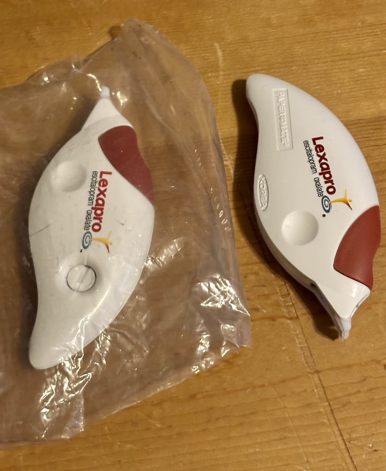 Pair Of Lexapro Drug Rep Correction Tape – White Out
