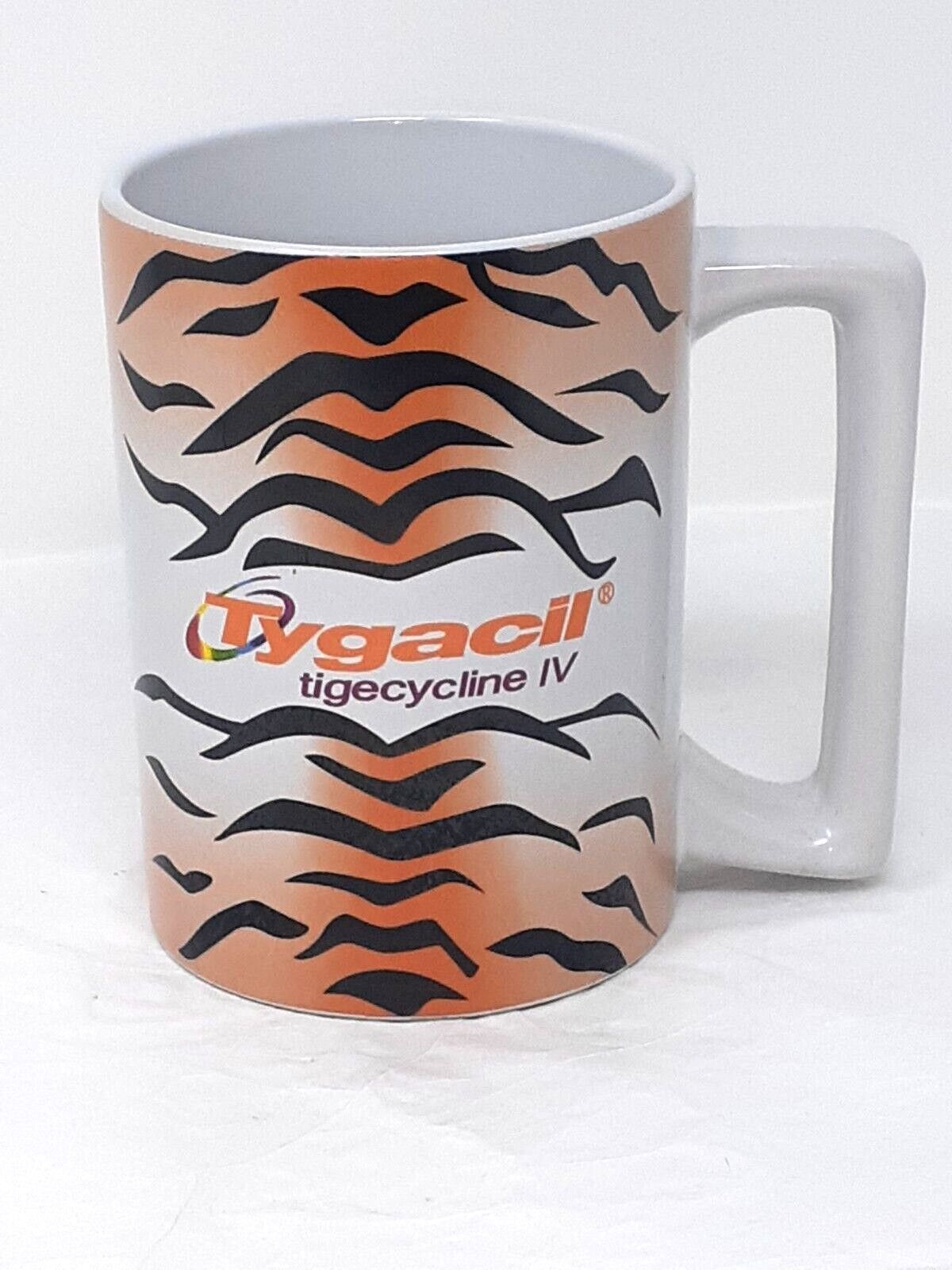 Tygacil Pharmaceuticals Drug Rep Ceramic Coffee Mug Cup Collectable 14 Oz