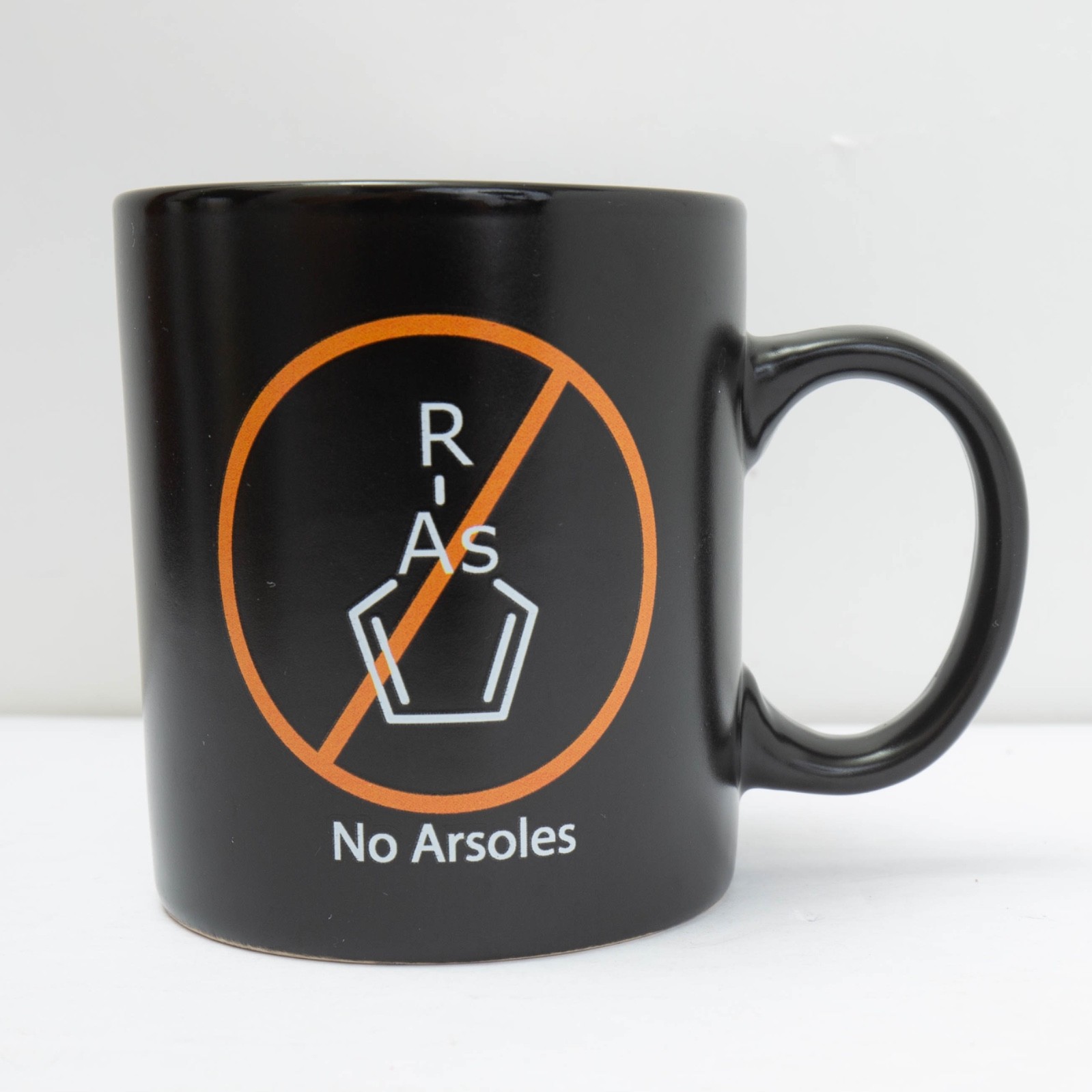 Synthonix No Arsoles Pharmaceutical Rep Coffee Mug Tea Cup Advertisement Vtg