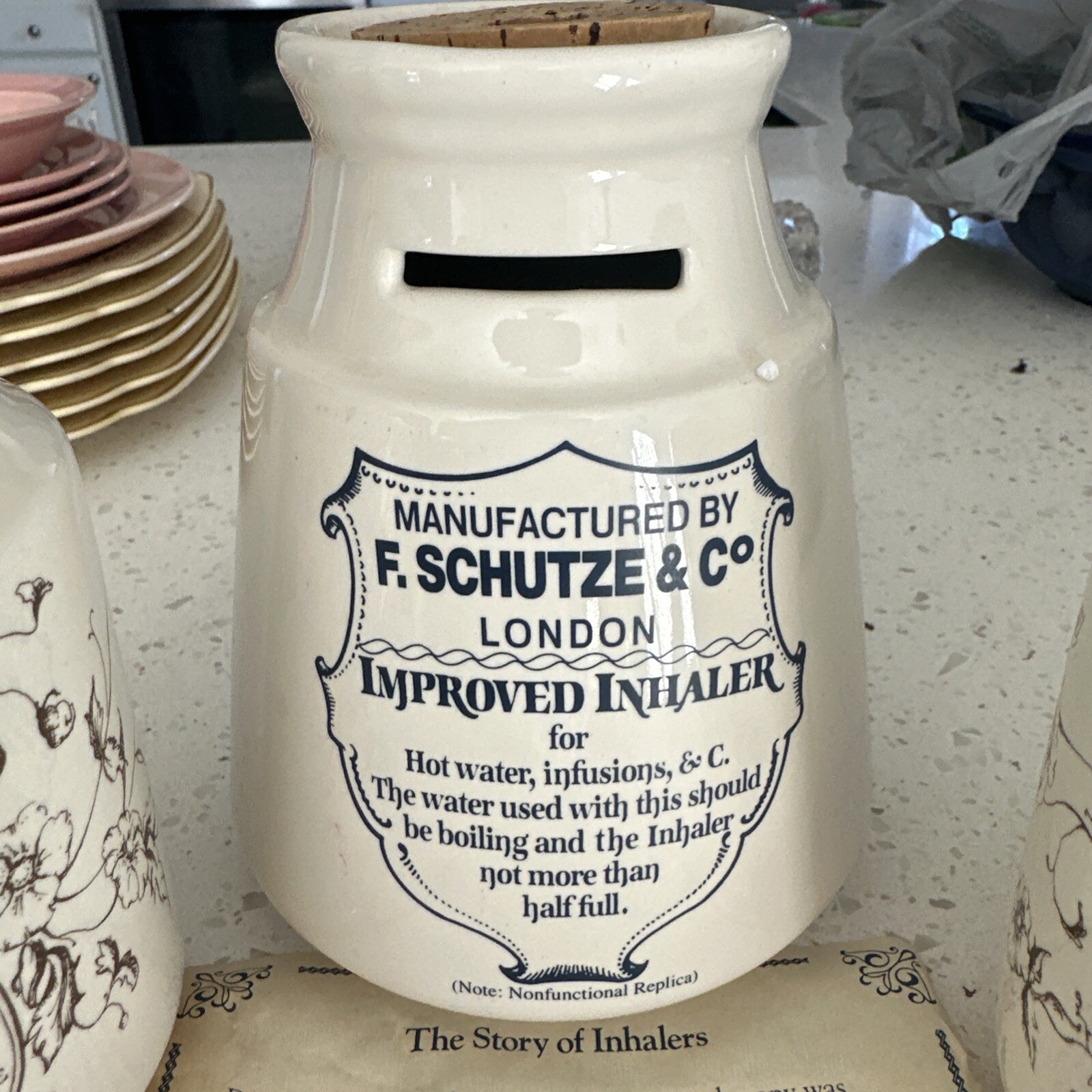 3 Eli Lilly Replica 6″ Westminster Inhaler Pharmaceutical Marking Advertising