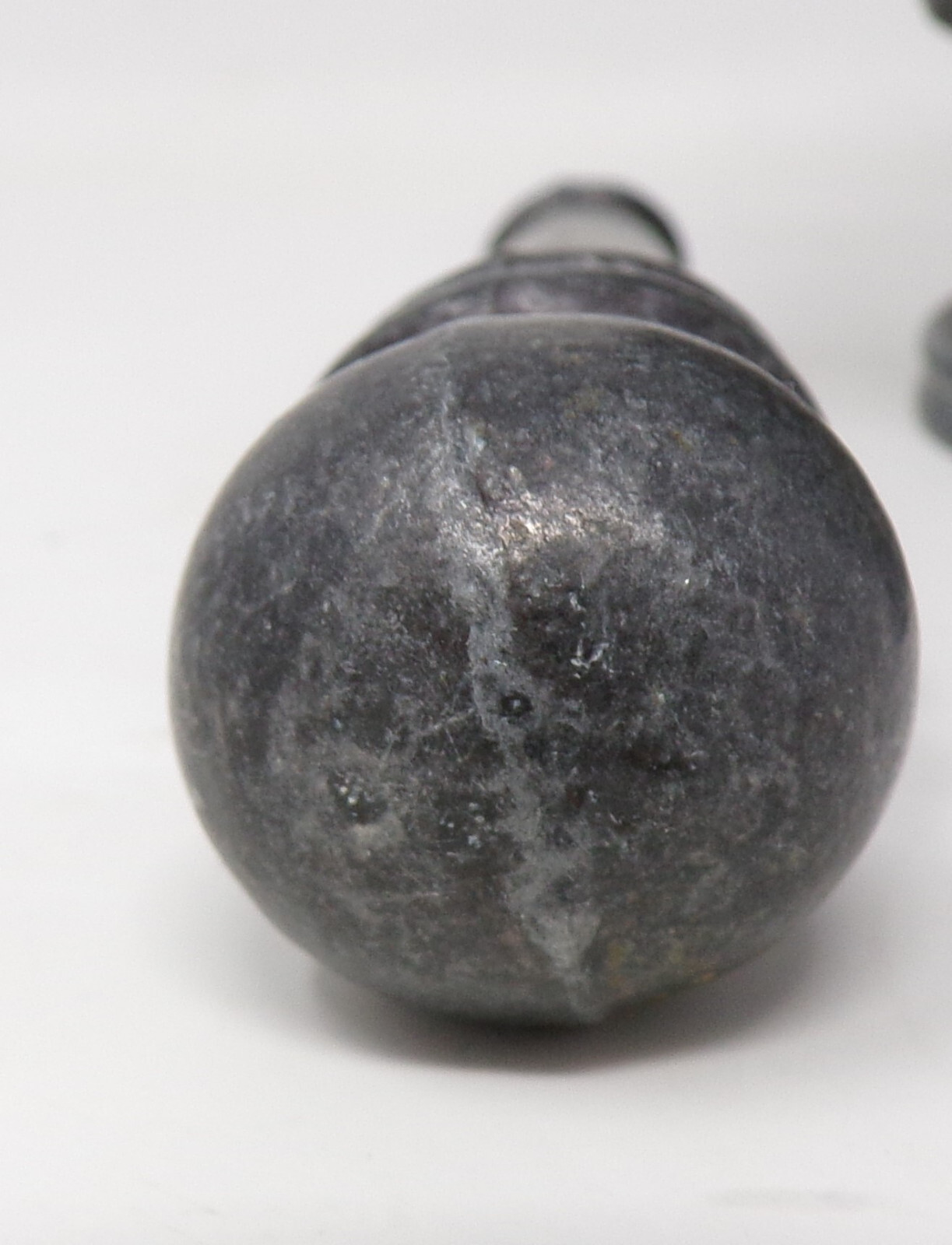 Vintage Pewter Mortar & Pestle Display Only By Schering Corp. 1988