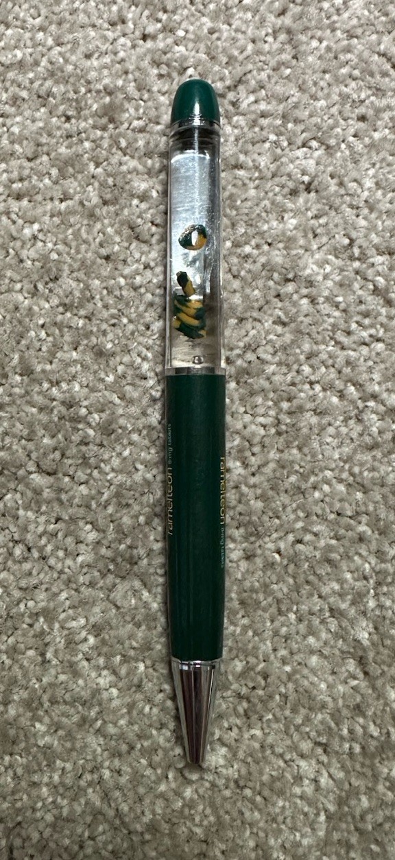 Rozerem Drug Rep Pharmaceutical Advertising Metal Pen, Tilt Floaty Pen, Works