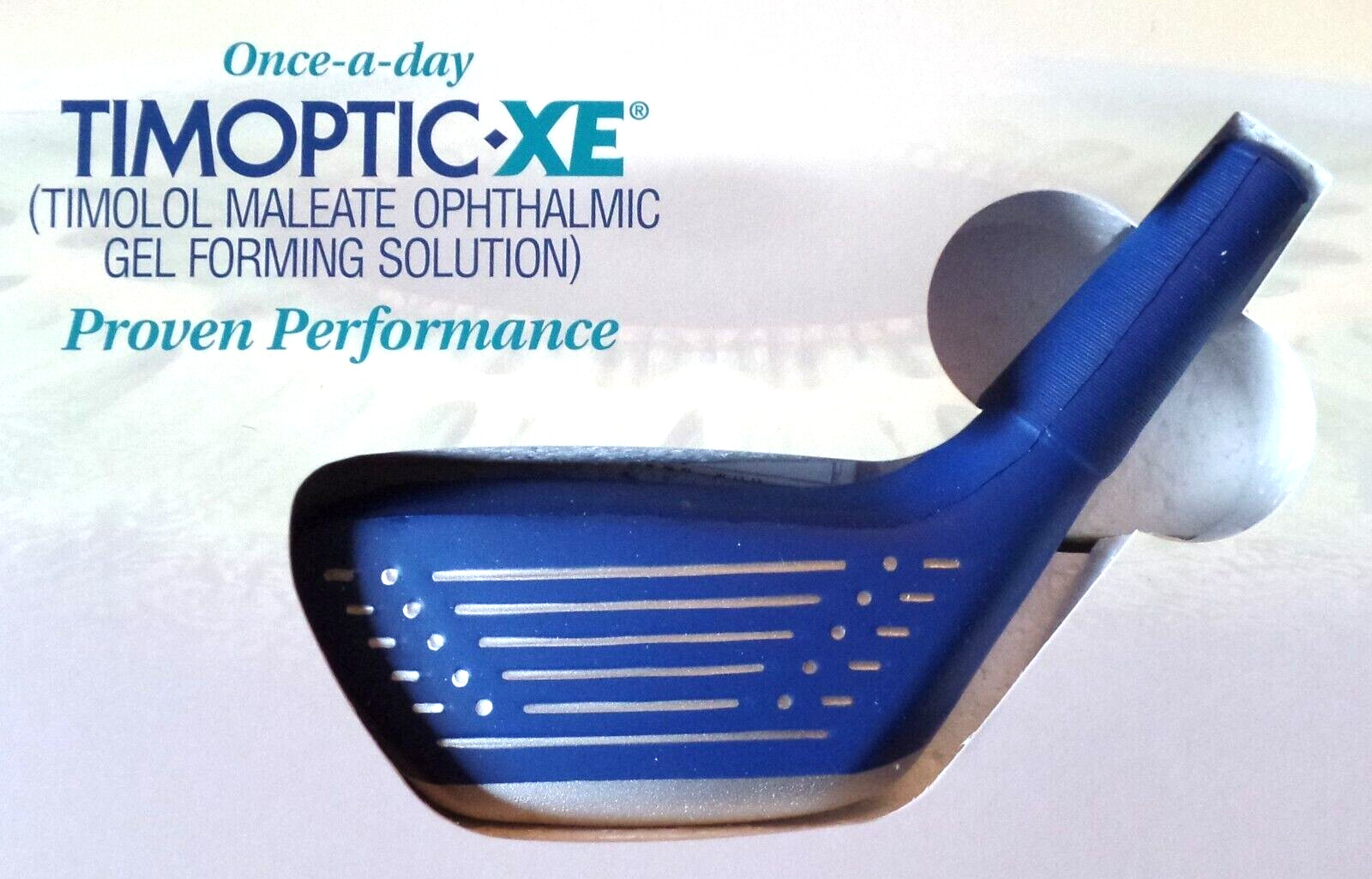 2000 Get A Grip – A PROVEN PERFORMER TIMOPTIC-XE MERCK Pharmaceutical Mail