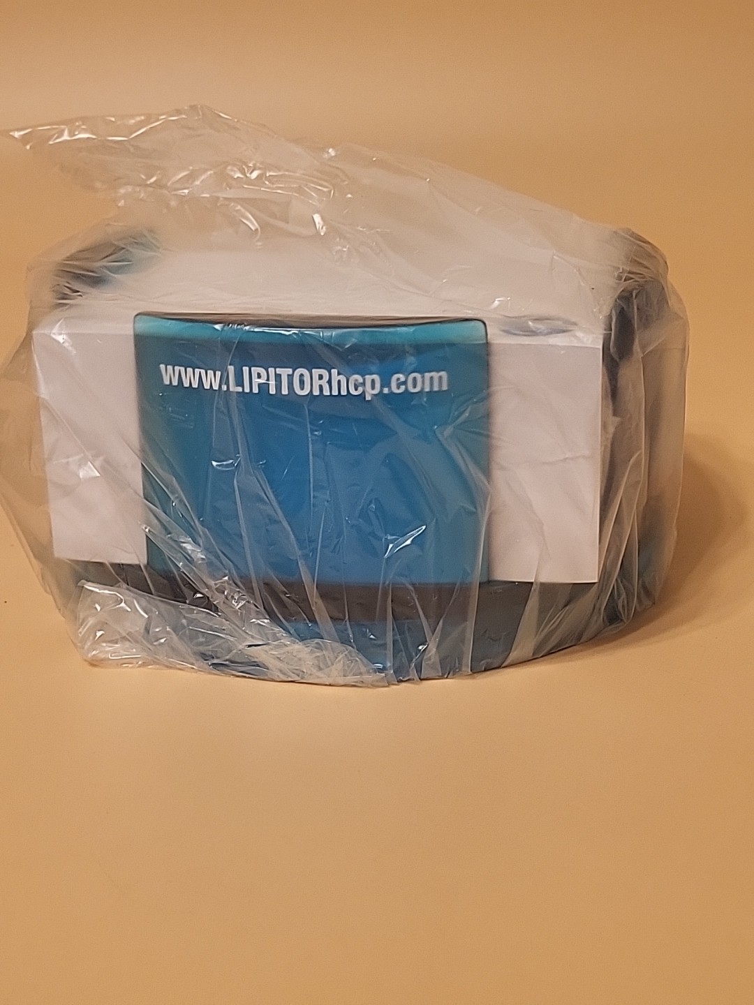 Lipitor Paper Pad Holder 2.5″ Drug Rep Pharmaceuticals Collectible