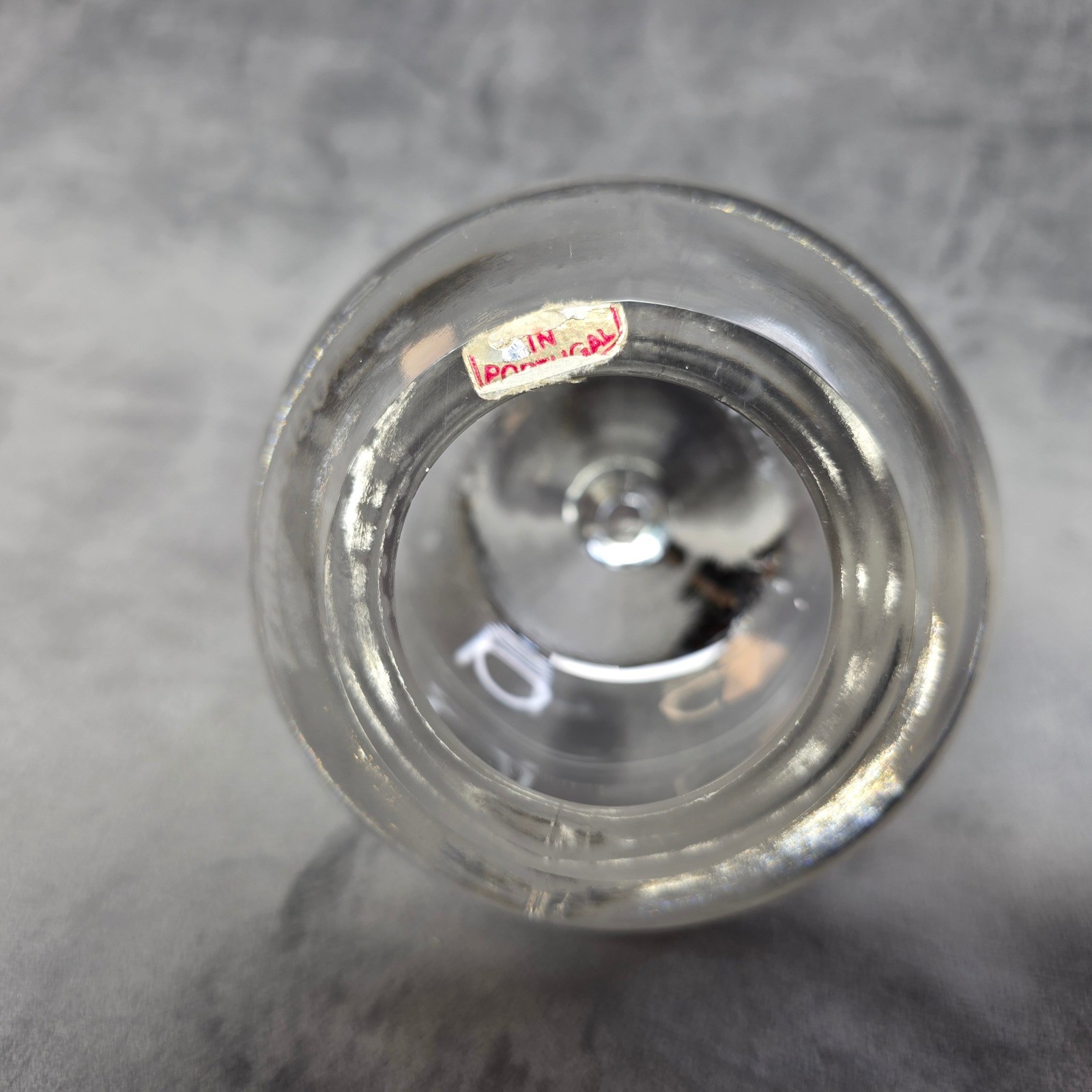 Vintage Zantac Glaxo Pharmaceutical Teardrop Glass Paperweight Made in Portugal