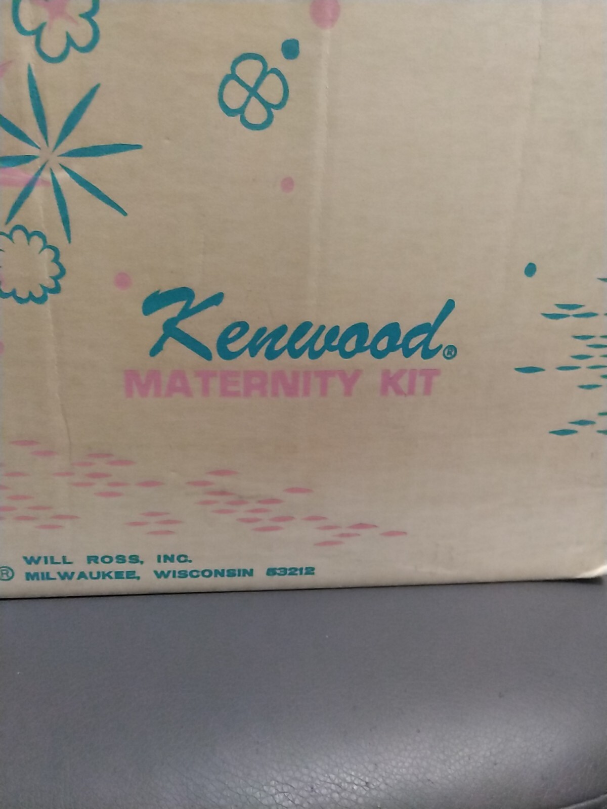 Vintage, 1970s, Kenwood Maternity Kit Box, Will Ross Inc