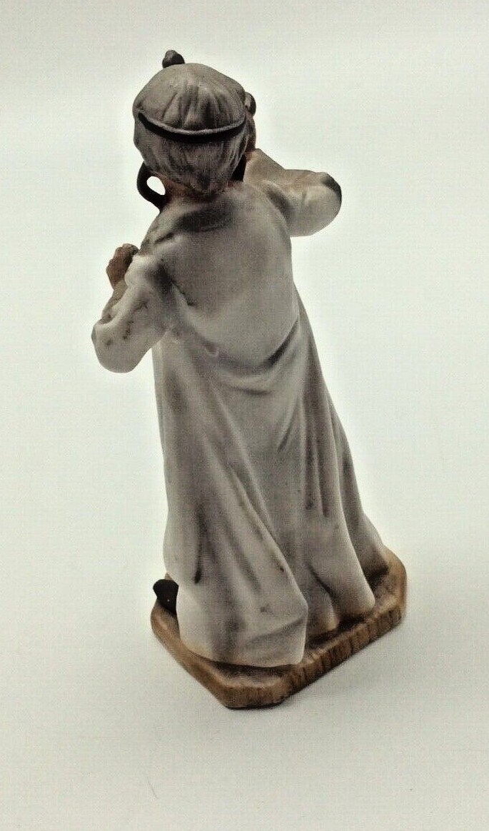 Vintage Lefton Porcelain Doctor Holding Stethoscope Figurine 8” Tall