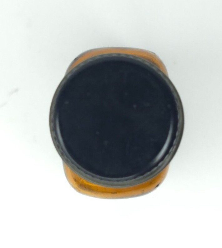 C1960s NOS Caroid Bile Salts Advertising Sterling Drug Bottle American Ferment