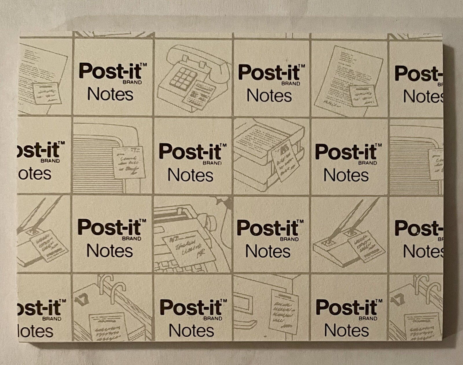 VTG 1990’s LOT of 6 LUVOX Post-it Notes Pads Medical Pharma Drug Logo New NOS