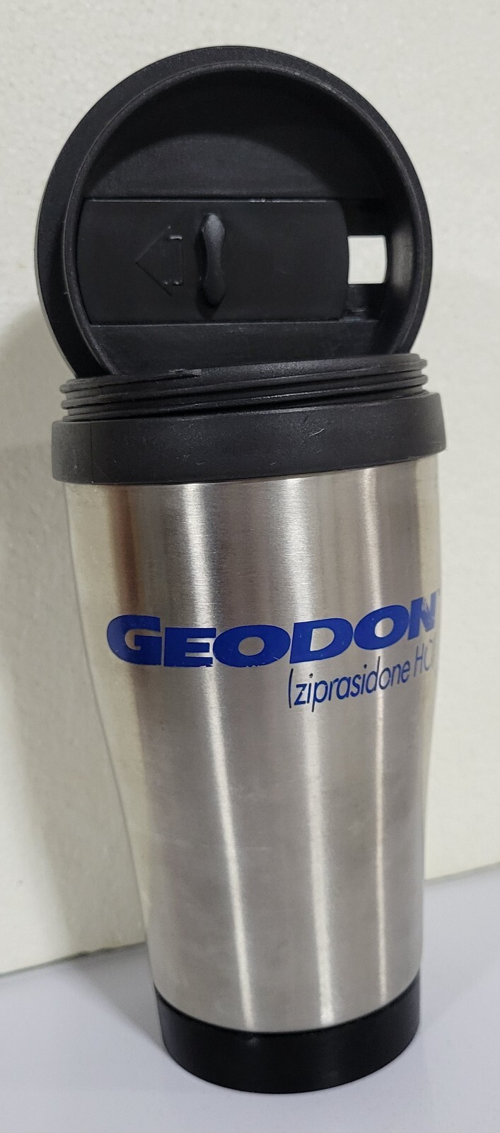 Geodon Travel Tumbler Cup Stainless Steel Insulated w/ Lid Pharmaceutical Promo