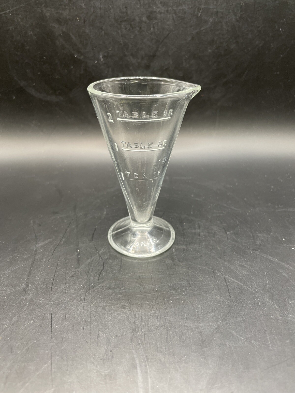 ZONITE Apothecary 2 Tablespoon Glass Beaker