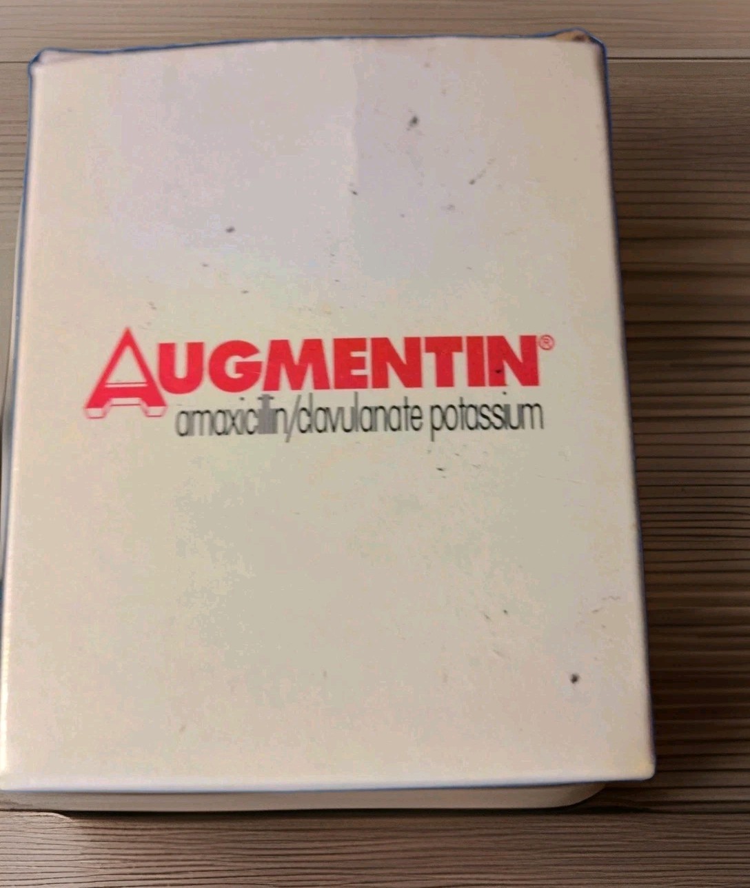 Vtg Augmentin Drug Rep Promo Pocket FM Scan Radio NIB Late 90s Pharmaceutical