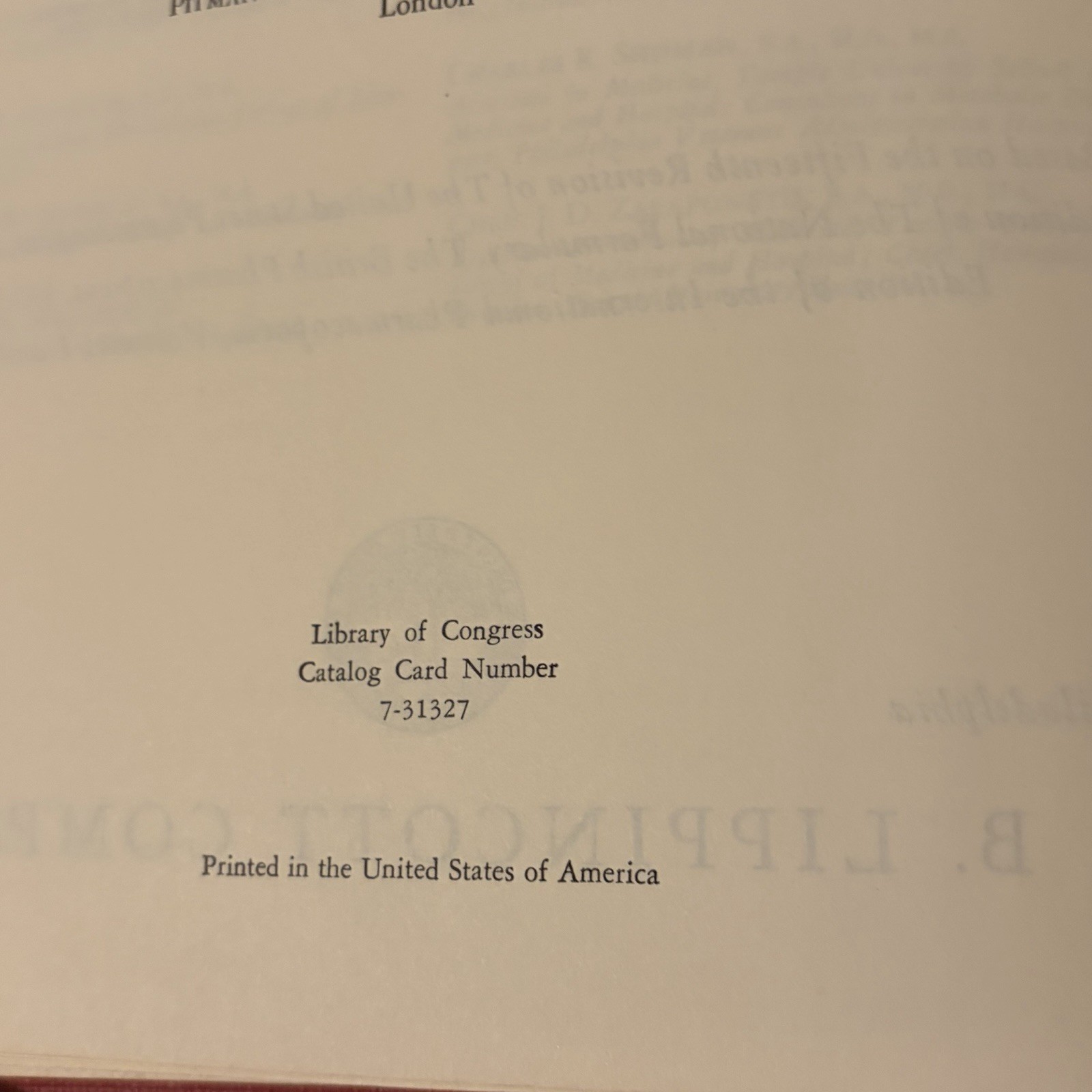 The Dispensatory of the United States of America 25th Ed 1955 Medical Book