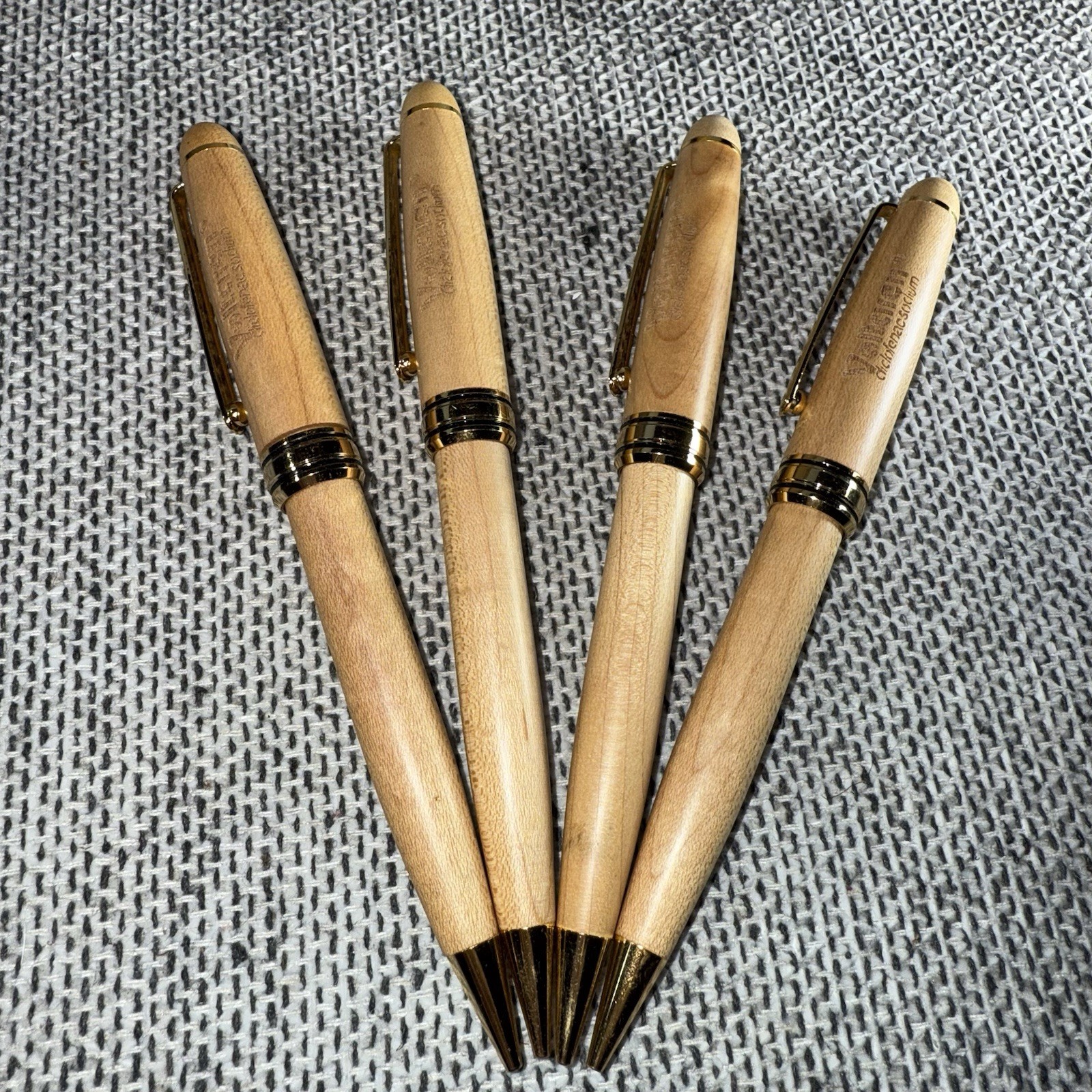 Voltaren Lot Of 4 Wooden Drug Rep Mechanical Pencils Pharmaceutical Advertising