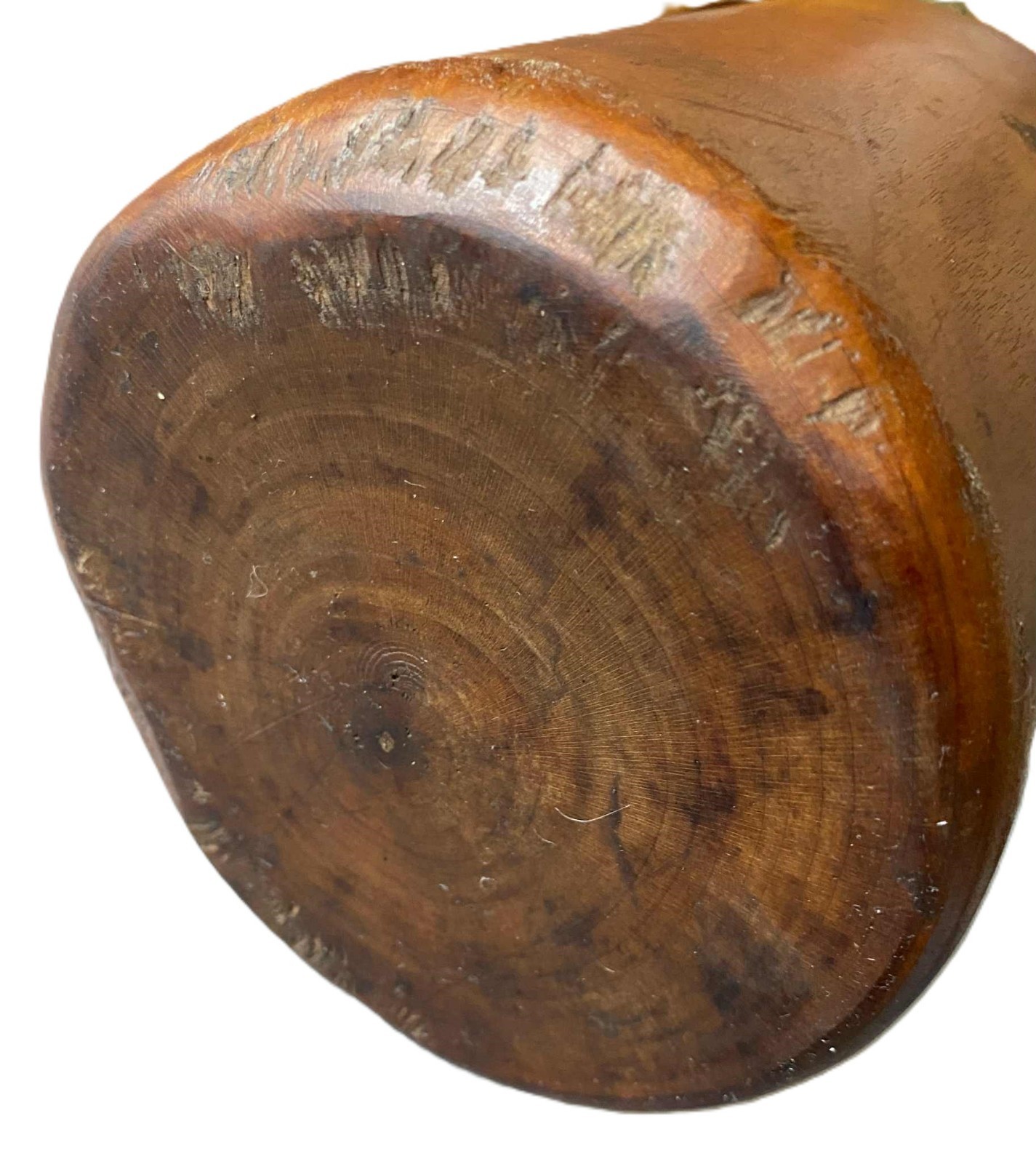 Antique Treen Apothecary Jar with Lid