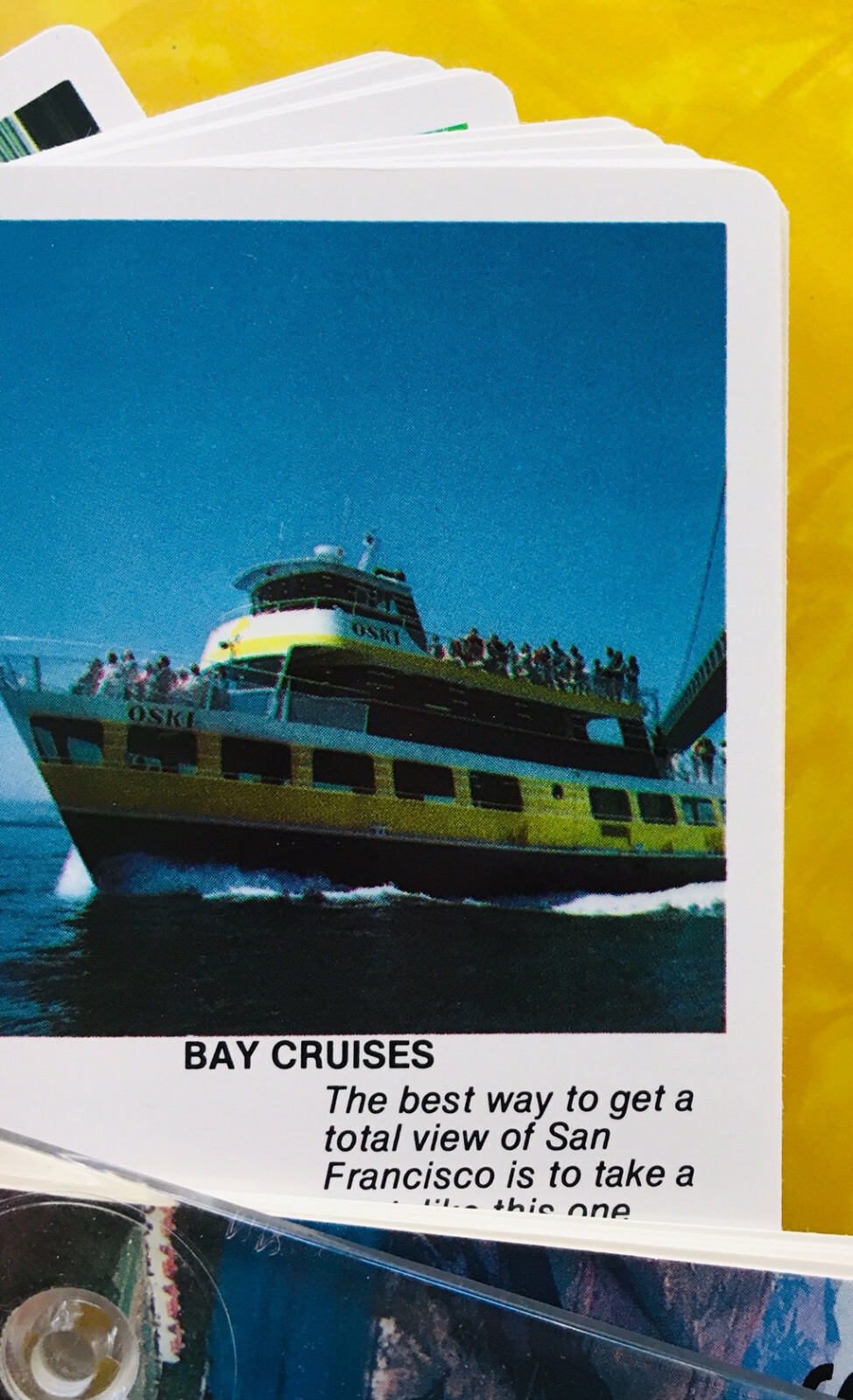 1980 Deck of San Francisco Sightseeing “Cards”, Bristol Laboratories Convention
