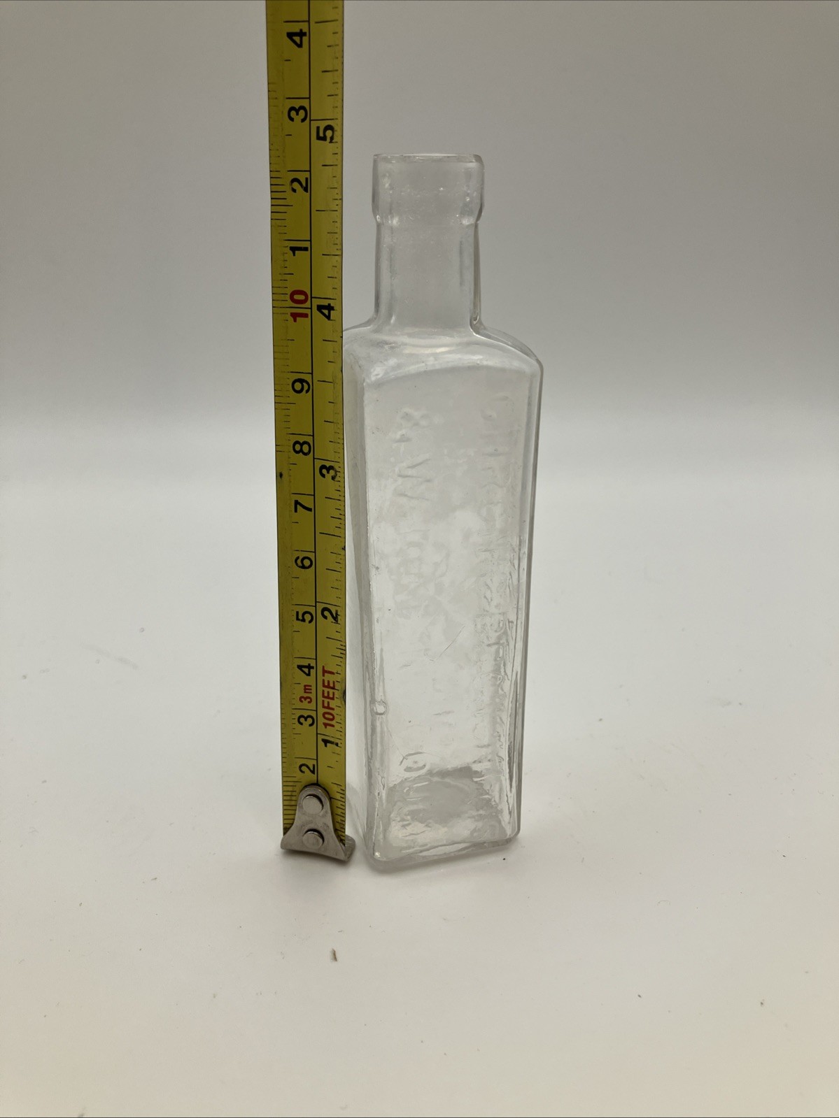 Antique Glass Bottle: Congreves Balsamic Elixir: Consumption, Whooping Cough etc