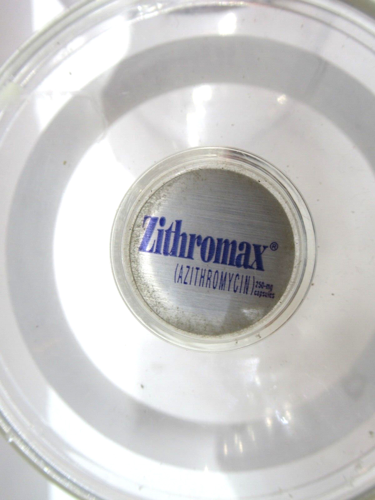 Lot of 3 Drug Rep Pharmaceutical Doctor Office Jars Z-Pak Lantus Advertising