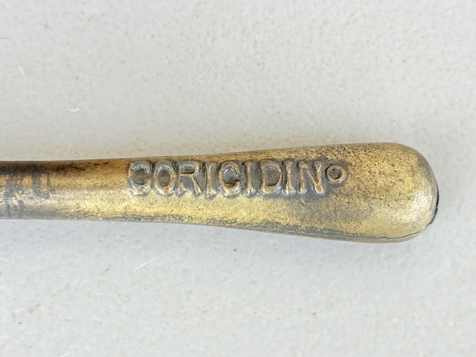 Mortar and Pestle, Metal Rx Pharmacy Apothecary Edict of 1240 Coricidin