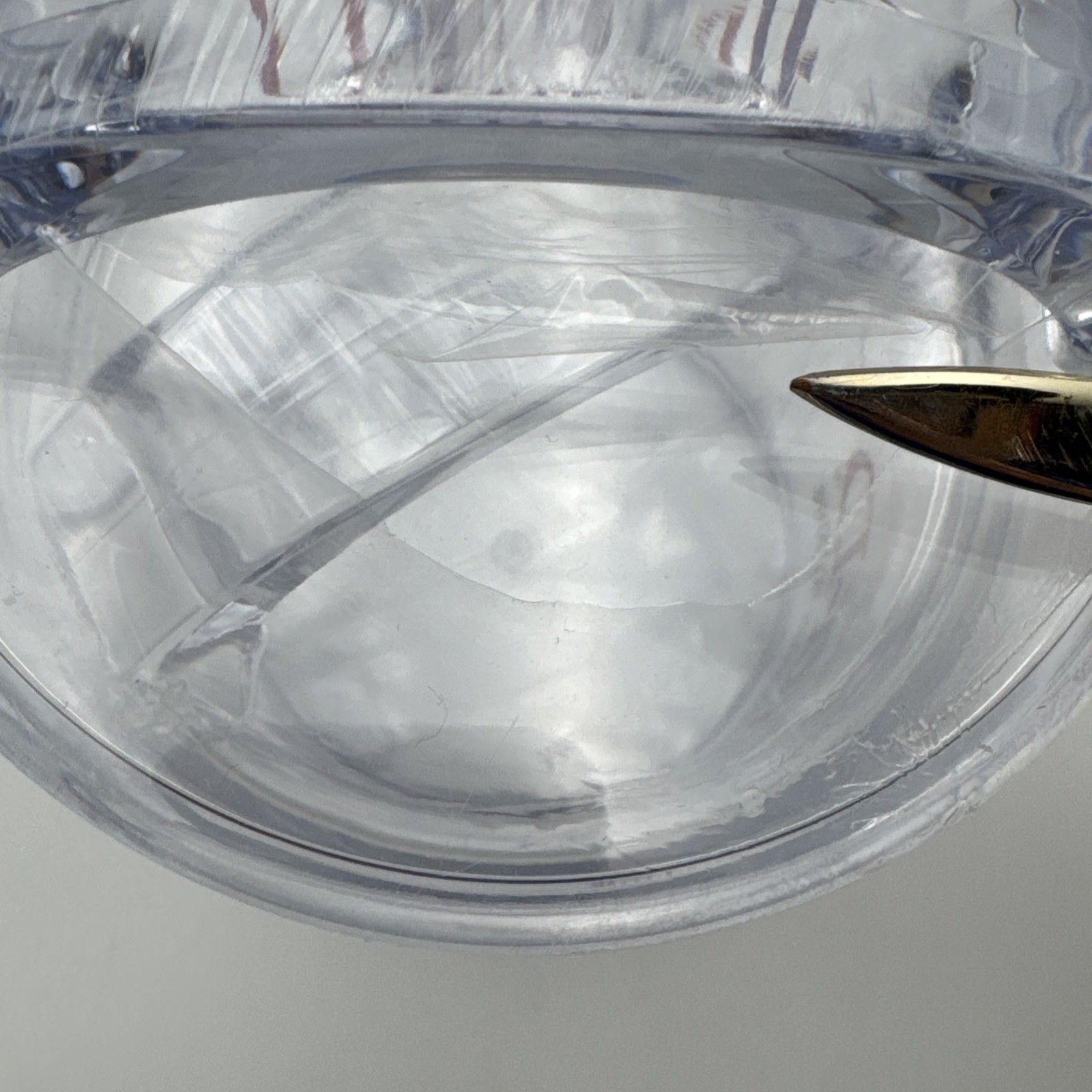 DRUG REP RARE ALLEGRA-D CLEAR PLASTIC/ACRYLIC CANISTER Set of 5 Pharmaceutical