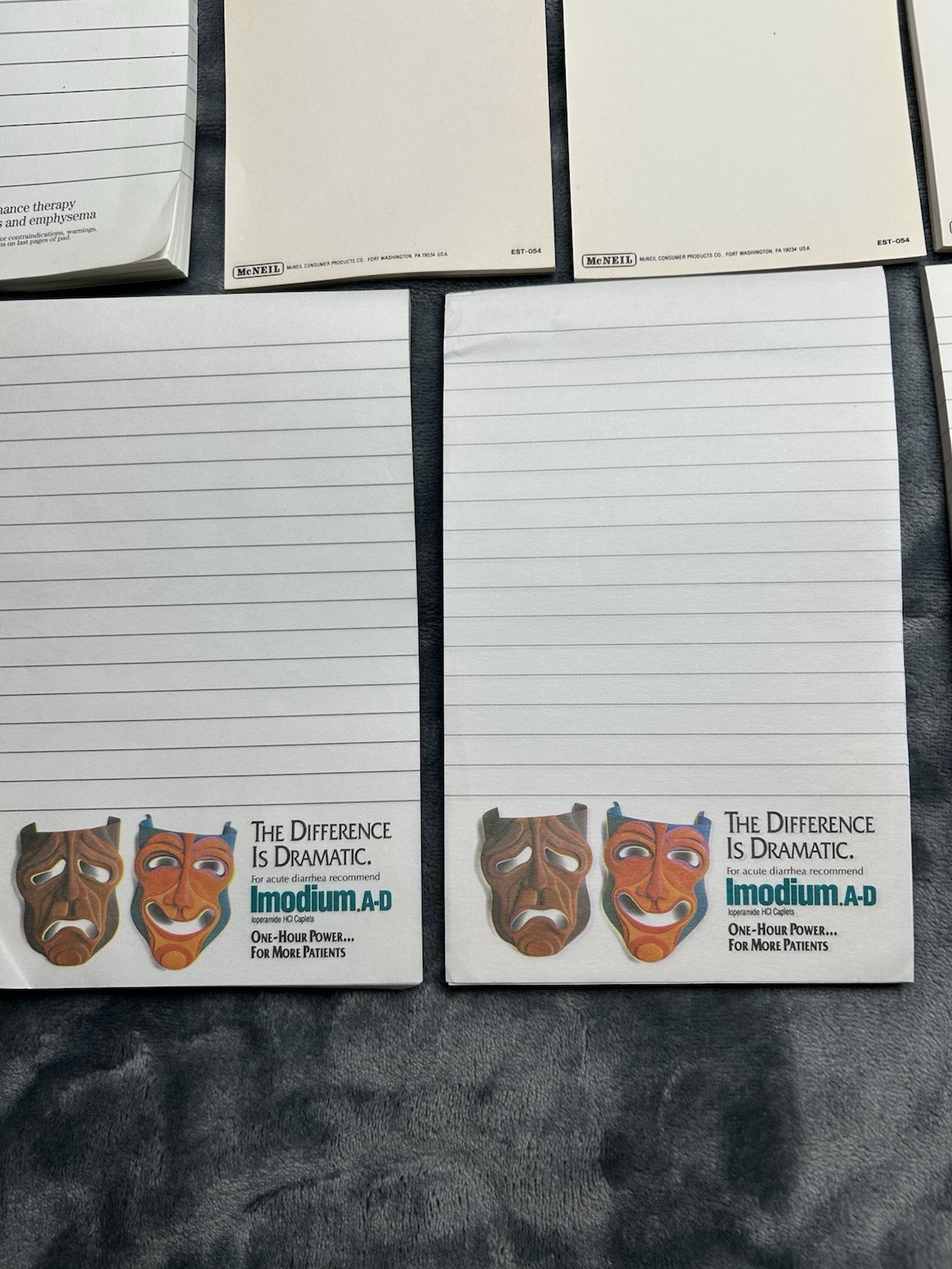 Lot of 18 Pharmaceutical Drug Memo Note Pads – Medicine – Advertising