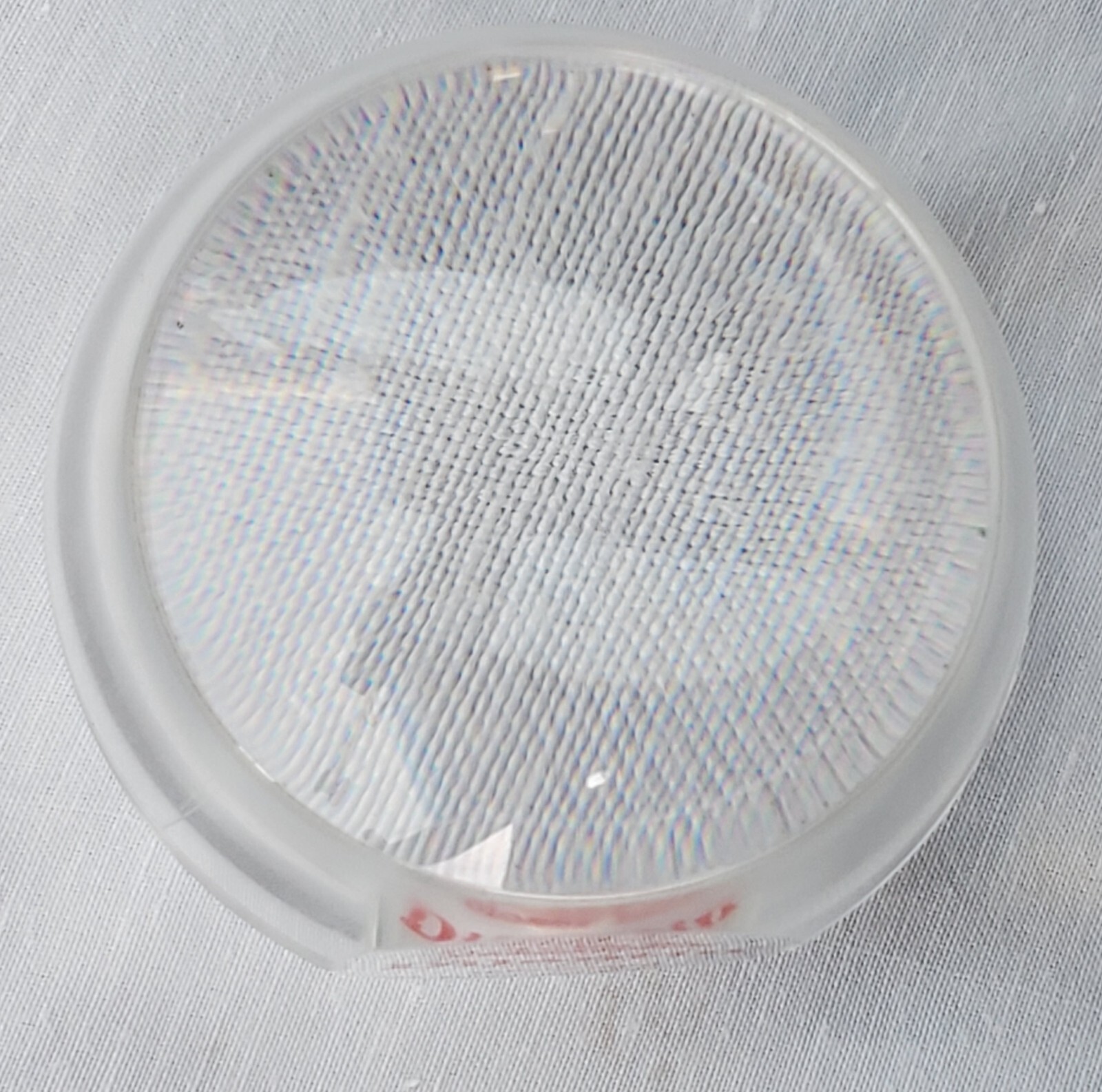 Vtg 1983 Dilantin Phenytoin 3″ Magnifying Glass Drug Store Medicine W. Germany