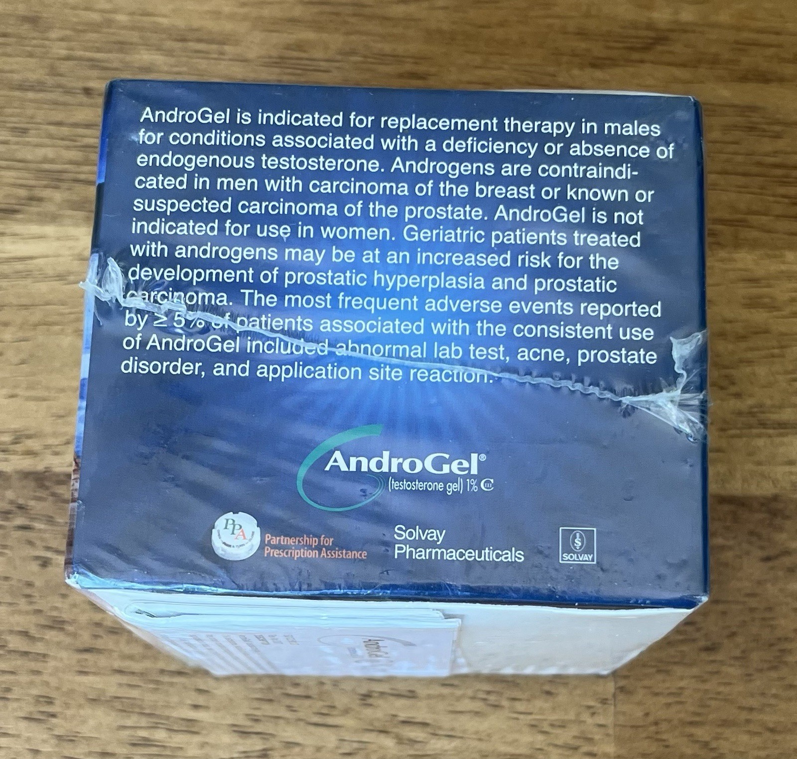 AndroGel White Sticky Page Notepad Doctor Giveaway – 3 1/2″ Square – RARE