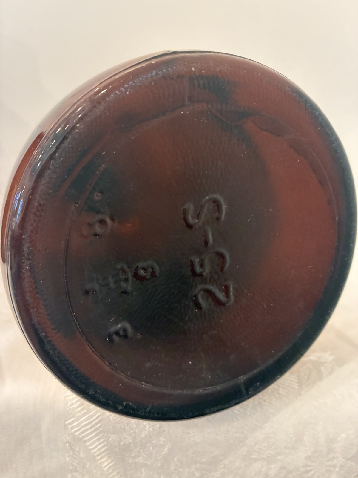 Pair Amber Glass Gallon Medicine Bottle Surgical Doctors Office Cough Syrup