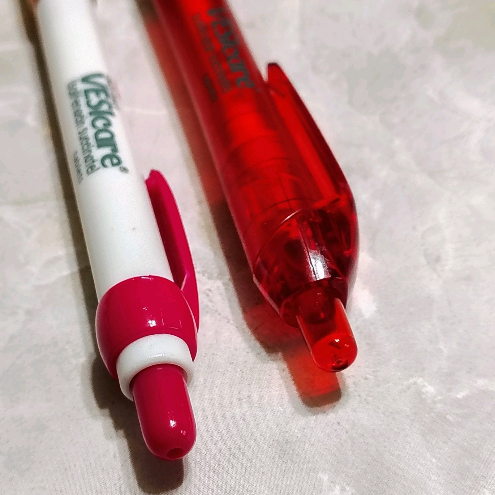 HTF Translucent Vesicare Pharmaceutical Drug Rep Lot of 3 Pens Medical