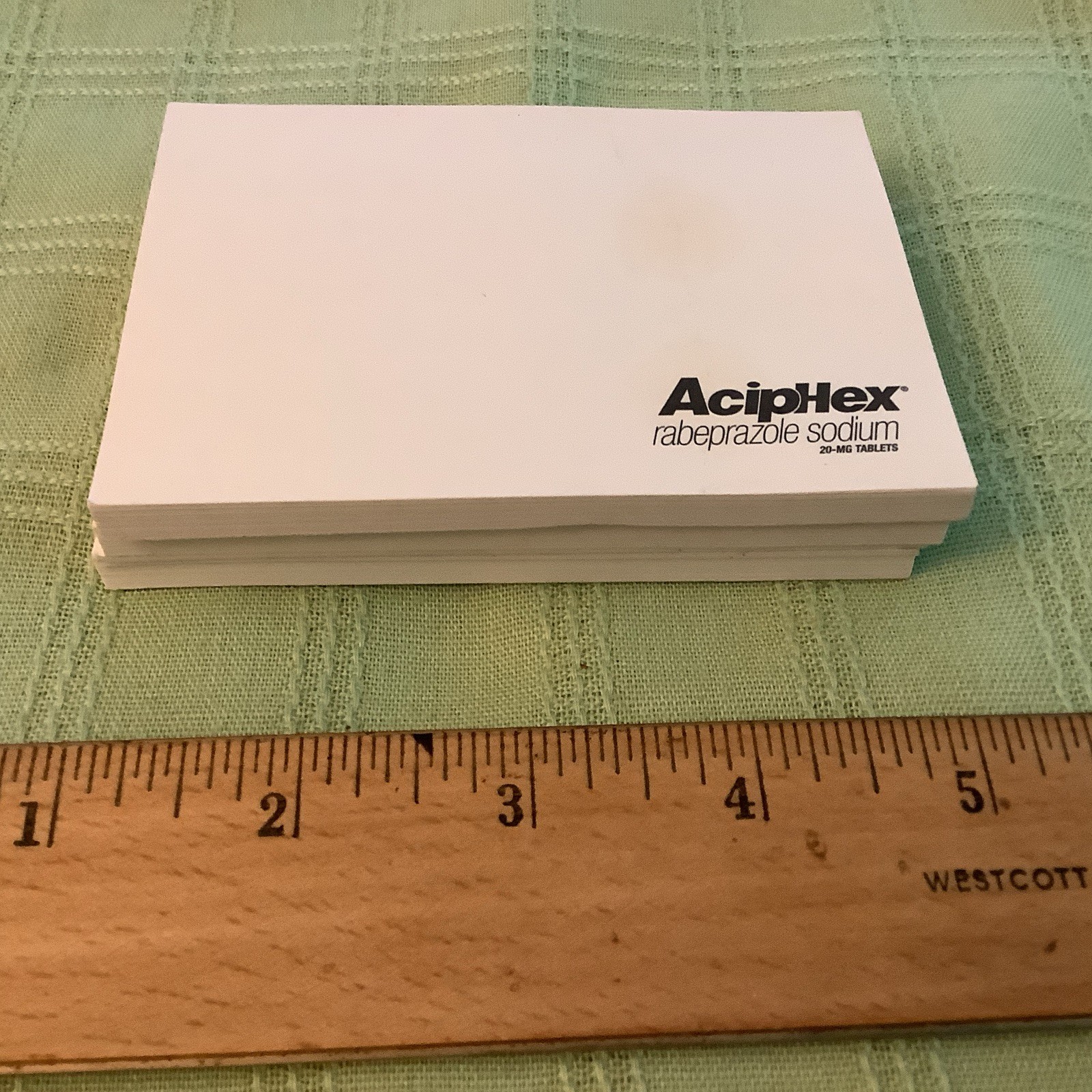 Aciphex Drug Post It Note Advertisement Lot Of 3 Pads