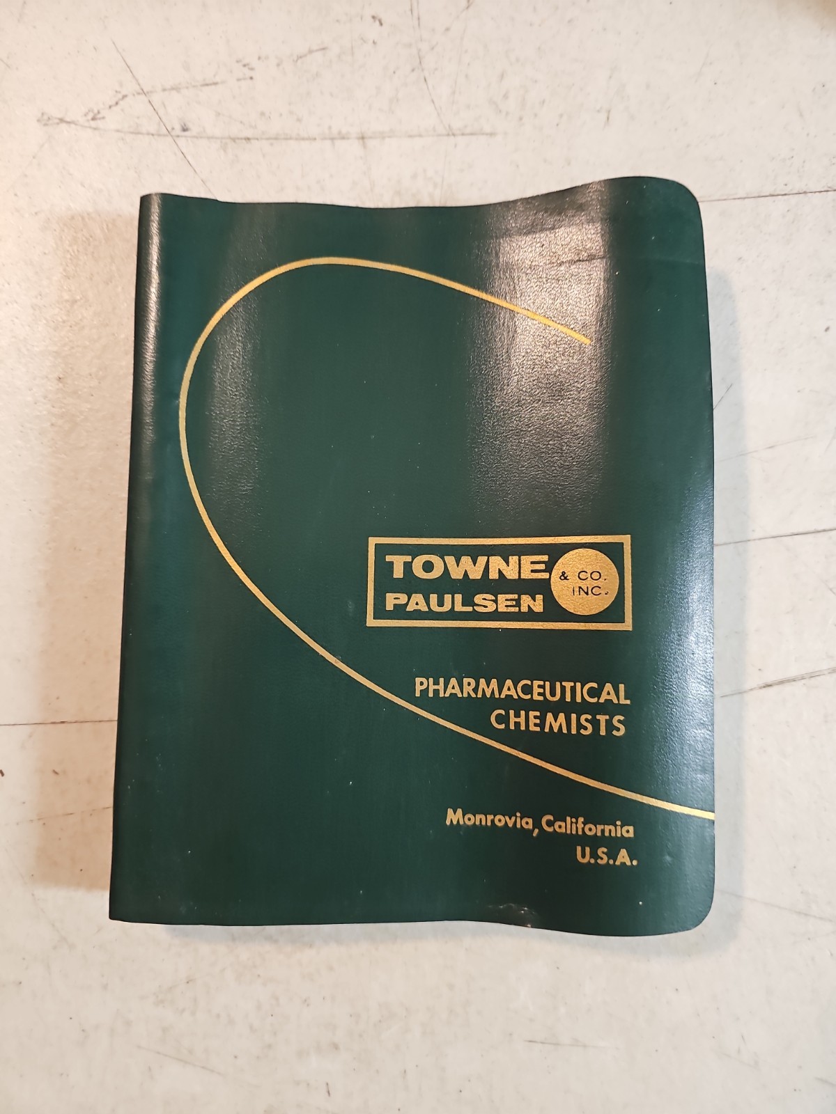 Vintage 1974 Towne Paulsen & Co Pharmaceutical Catalog And Price Lists