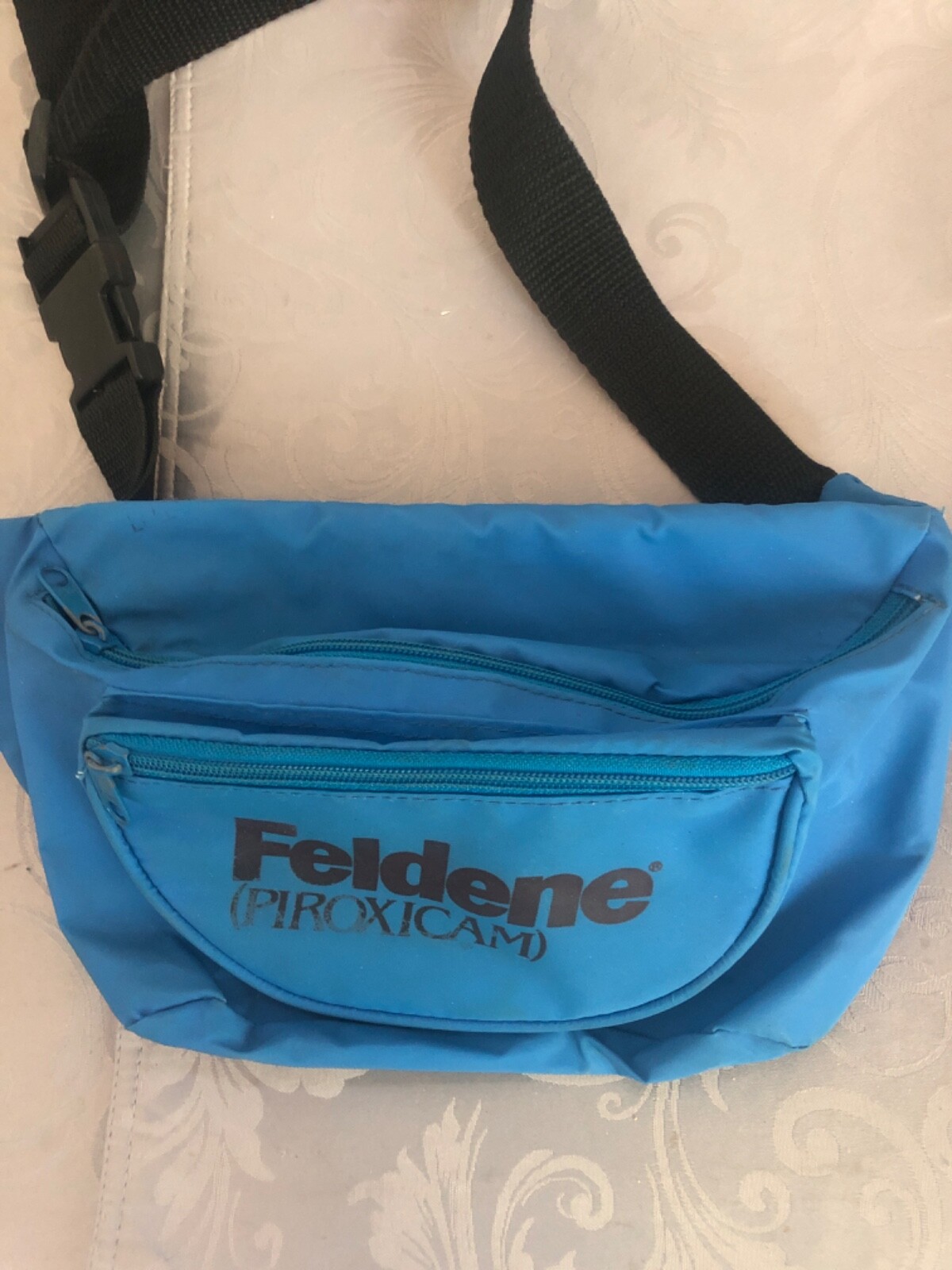 pharmaceutical drug rep FELDENE blue Fanny pack